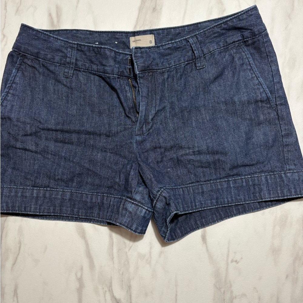 Women's Blue Denim Shorts